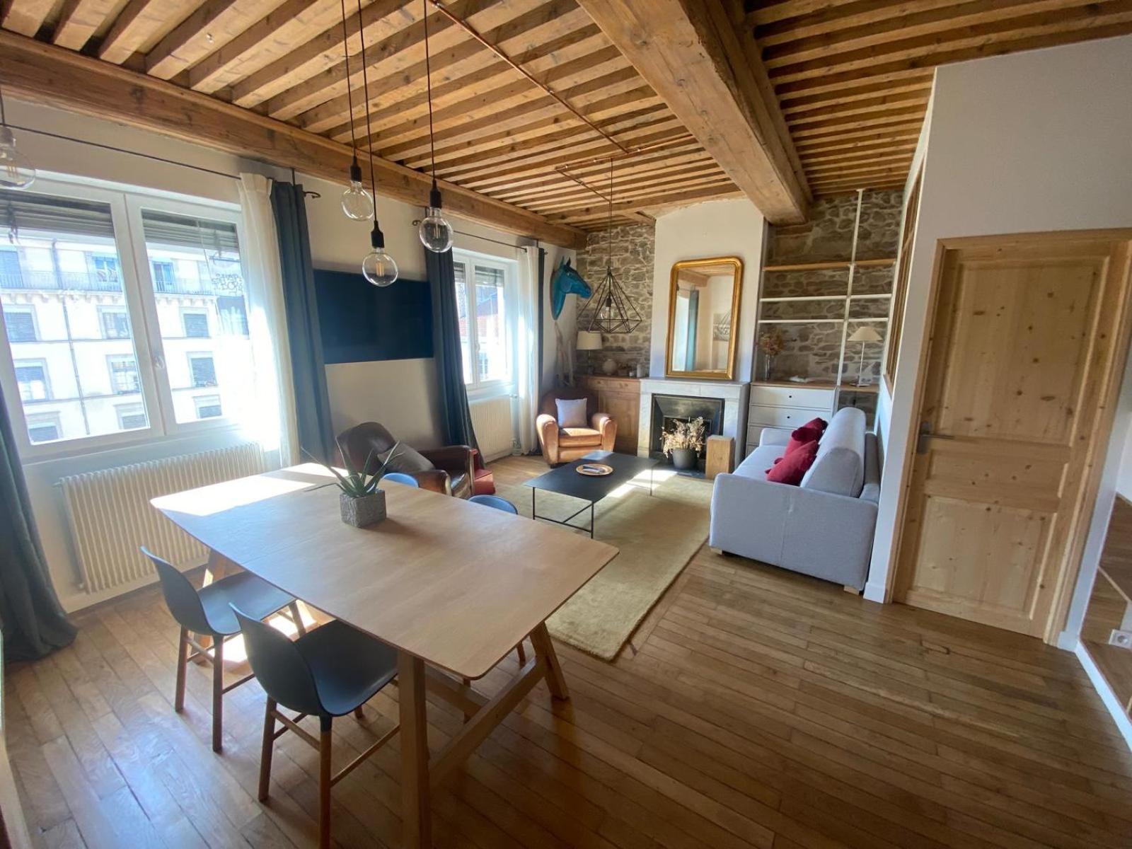 Appartement T3 Hyper Centre De Lyon, Super Vue Fourviere Zewnętrze zdjęcie