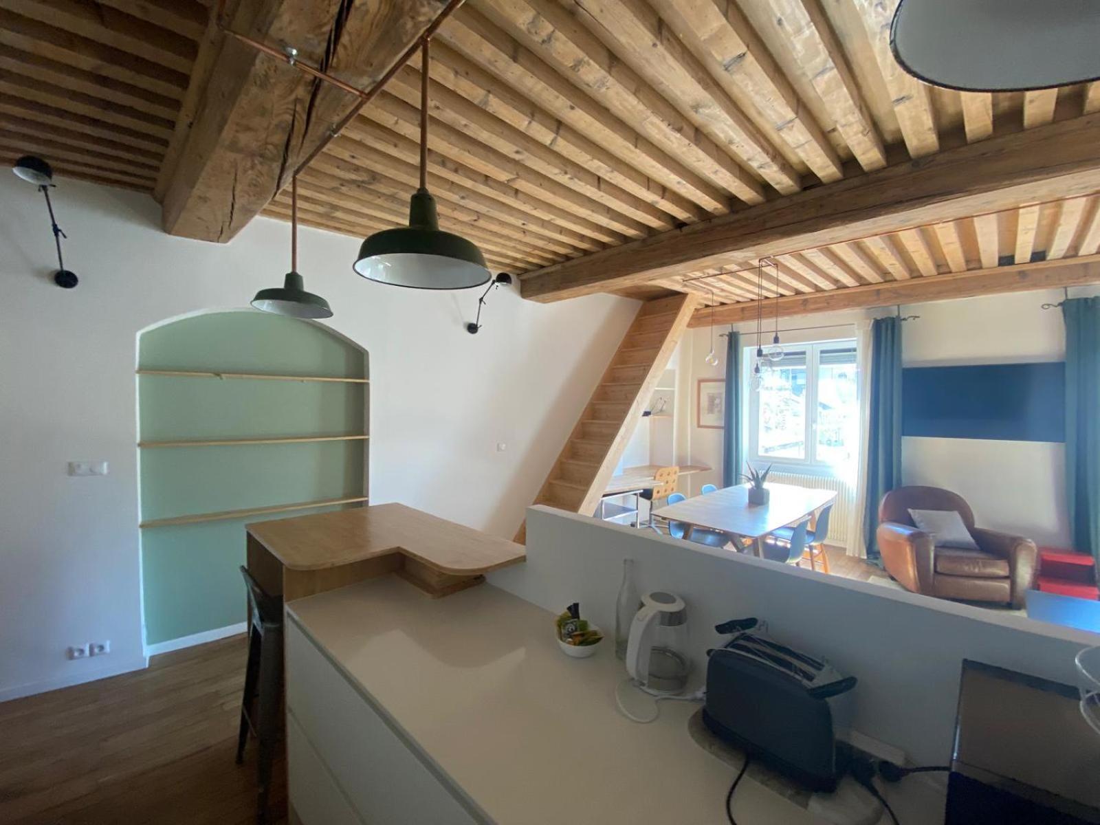 Appartement T3 Hyper Centre De Lyon, Super Vue Fourviere Zewnętrze zdjęcie