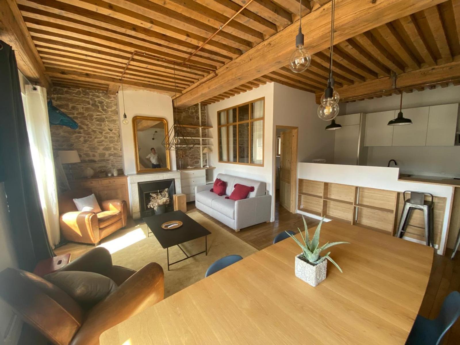 Appartement T3 Hyper Centre De Lyon, Super Vue Fourviere Zewnętrze zdjęcie